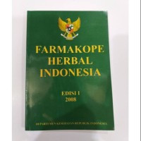 Image of Farmakope Herbal Indonesia Edisi I
